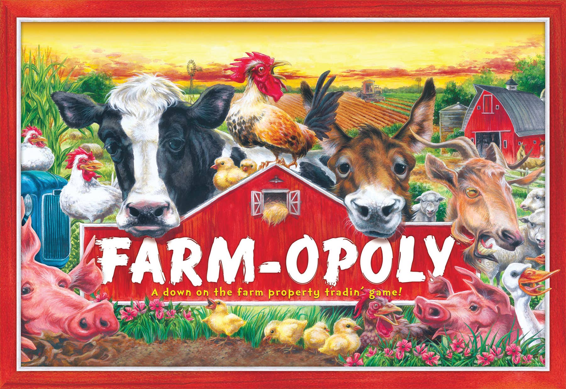 Farm-Opoly Board Game