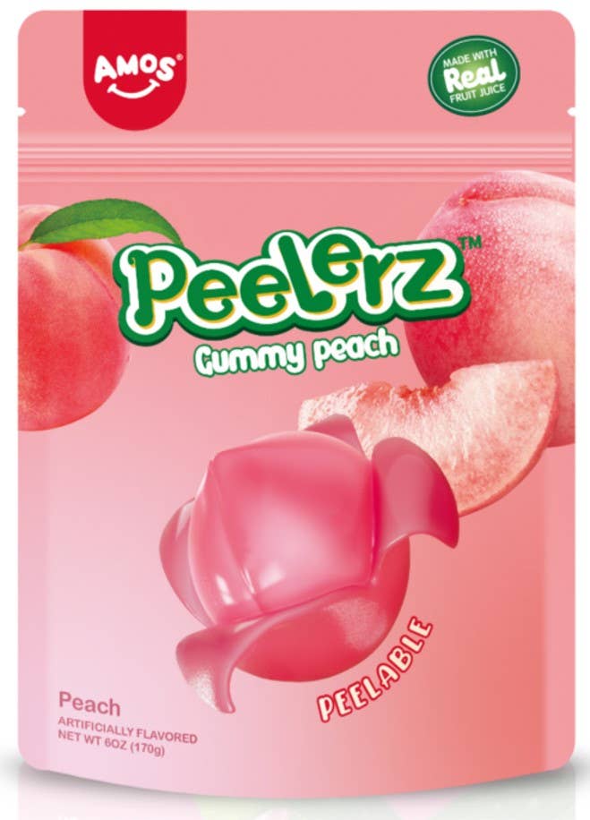 Amos Peelerz Gummy Peach