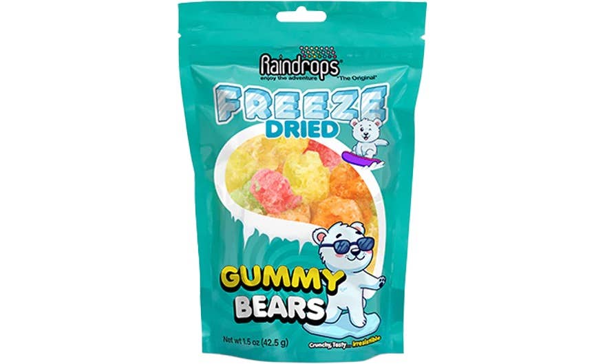 Raindrops Freeze Dried Gummy Bears